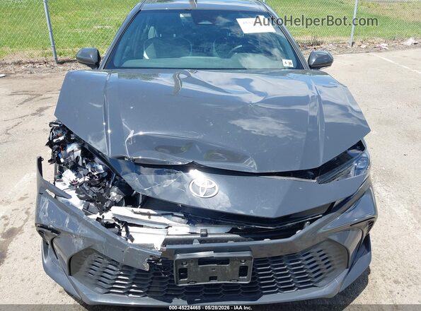 4T1DAACK9SU130559 2025 TOYOTA CAMRY Серый Вид щитка приборов