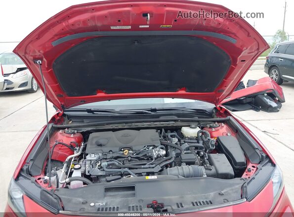 4T1DAACK9SU132134 2025 TOYOTA CAMRY Red უკანა ხედი