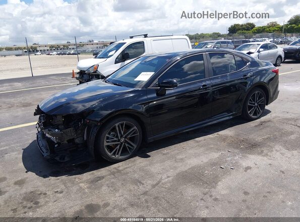 4T1DAACK9SU166817 2025 TOYOTA CAMRY Черный Передняя левая четверть
