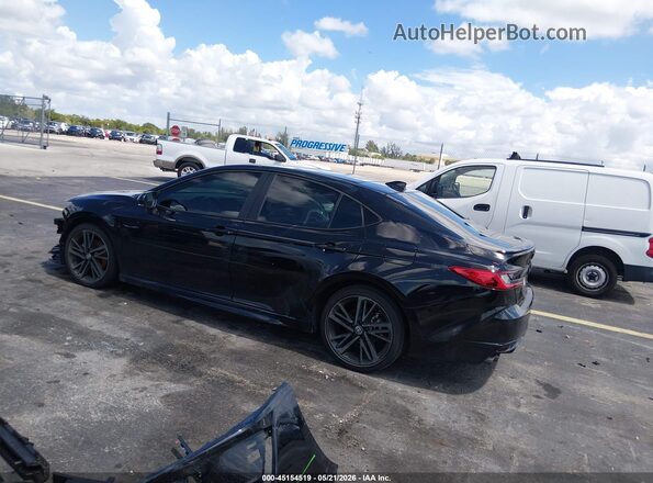 4T1DAACK9SU166817 2025 TOYOTA CAMRY Черный Задняя левая четверть