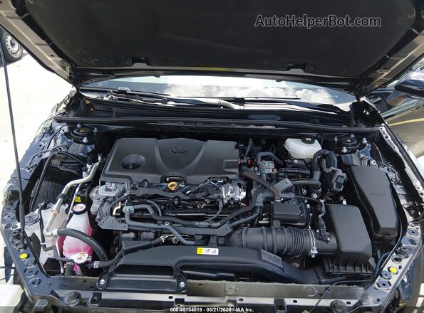 4T1DAACK9SU166817 2025 TOYOTA CAMRY Черный Вид сзади