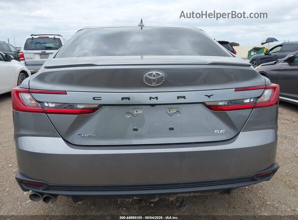 4T1DAACK9SU545901 2025 TOYOTA CAMRY Gray 
