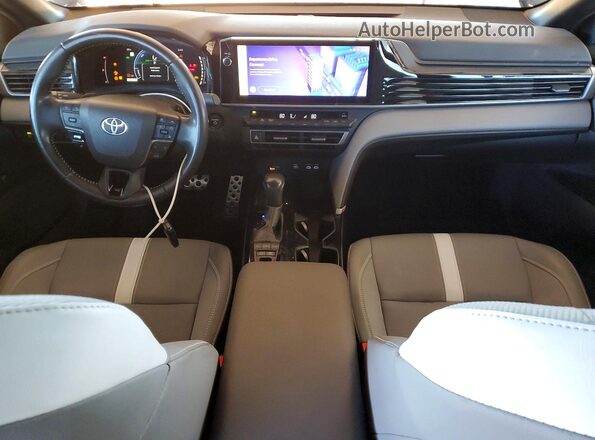 4T1DAACK9SU590028 2025 TOYOTA CAMRY Серый Вид панели приборов