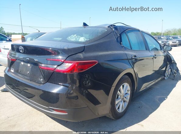 4T1DAACK9SU620824 2025 TOYOTA CAMRY Black 