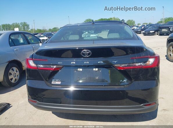 4T1DAACK9SU620824 2025 TOYOTA CAMRY Black 