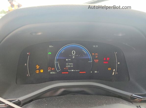 4T1DAACK9SU627241 2025 TOYOTA CAMRY Gray Instrument cluster view