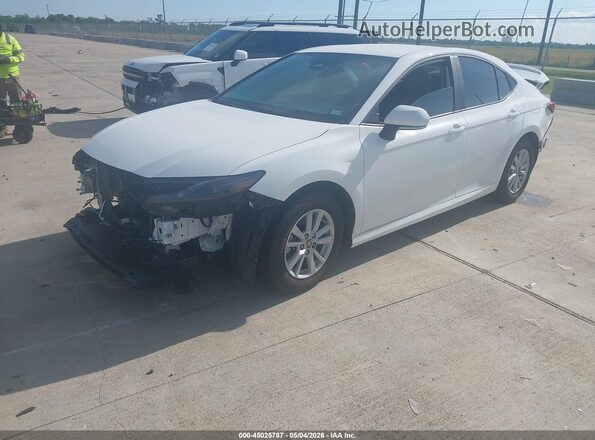 4T1DAACK9TU670009 2026 TOYOTA LE White Передня ліва чверть