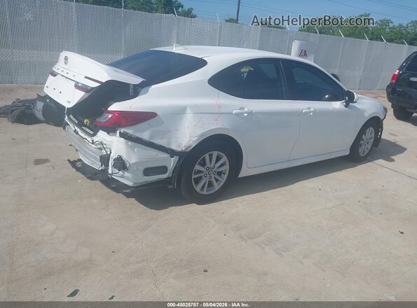 4T1DAACK9TU670009 2026 TOYOTA LE White Задня права чверть