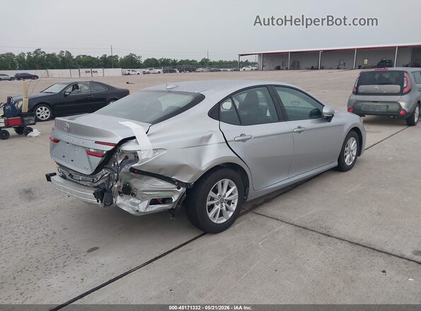 4T1DAACK9TU701064 2026 TOYOTA CAMRY Silver Հետևի աջ