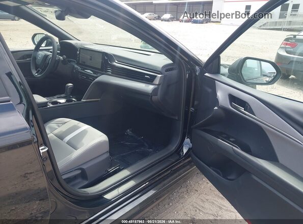 4T1DAACK9TU735523 2026 TOYOTA CAMRY Black წინა სალონის ხედი