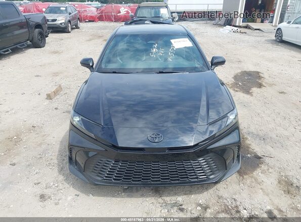4T1DAACK9TU735523 2026 TOYOTA CAMRY Black ხელსაწყოთა პანელის ხედი