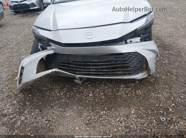 4T1DAACKXSU076589 2025 TOYOTA CAMRY Gray Front view