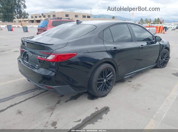 4T1DAACKXSU207648 2025 TOYOTA CAMRY Black Задня права чверть