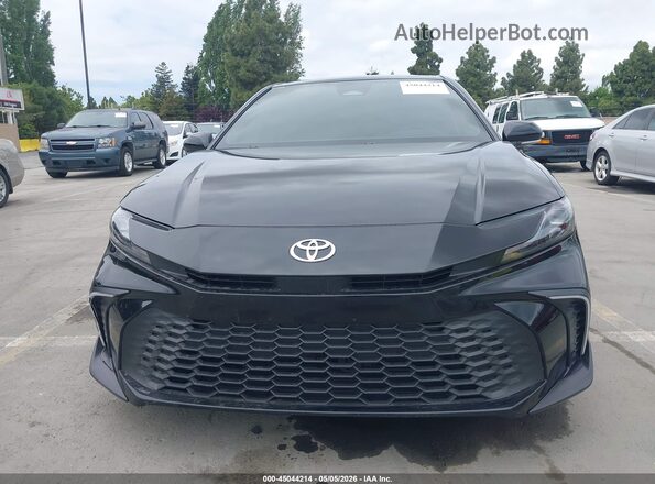 4T1DAACKXSU207648 2025 TOYOTA CAMRY Black Вид щитка приладів