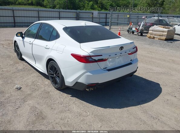 4T1DAACKXSU533367 2025 TOYOTA CAMRY White Հետևի ձախ