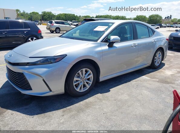 4T1DAACKXSU586134 2025 TOYOTA LE Silver Front left