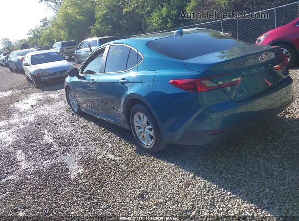 4T1DAACKXSU619973 2025 TOYOTA CAMRY Turquoise Tył lewy