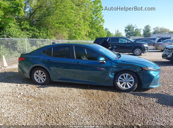 4T1DAACKXSU619973 2025 TOYOTA CAMRY Turquoise Widok wnętrza z tyłu