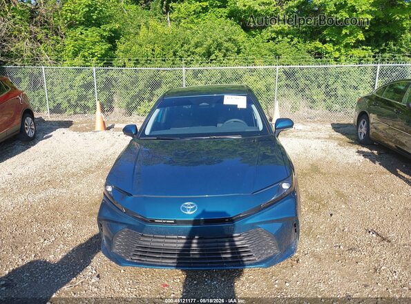 4T1DAACKXSU619973 2025 TOYOTA CAMRY Turquoise Widok zestawu wskaźników