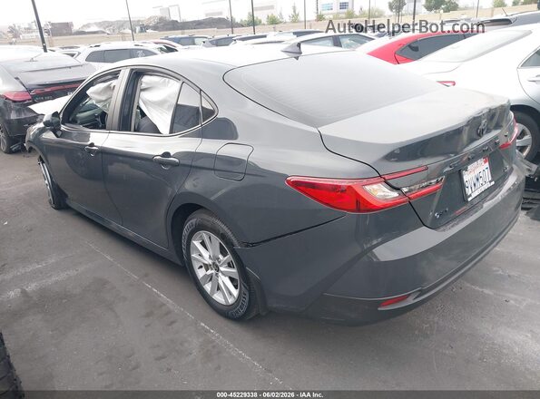 4T1DAACKXTU212334 2026 TOYOTA CAMRY Gray Задня ліва чверть