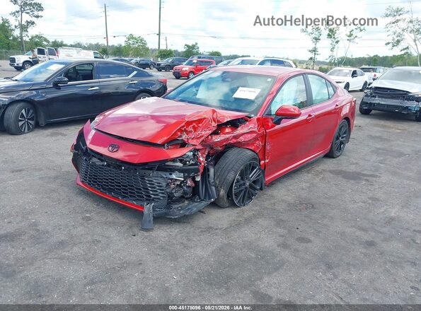 4T1DAACKXTU237587 2026 TOYOTA CAMRY Red 