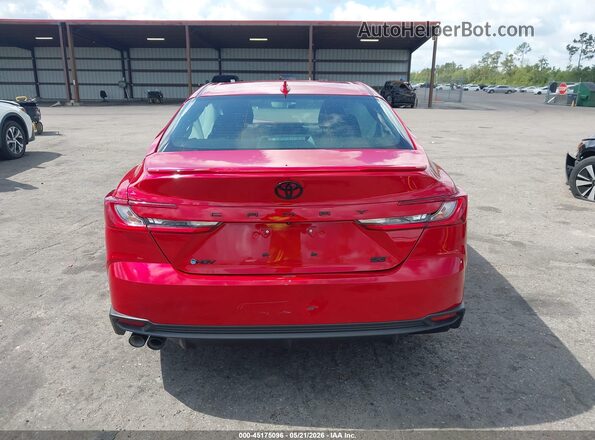 4T1DAACKXTU237587 2026 TOYOTA CAMRY Red 