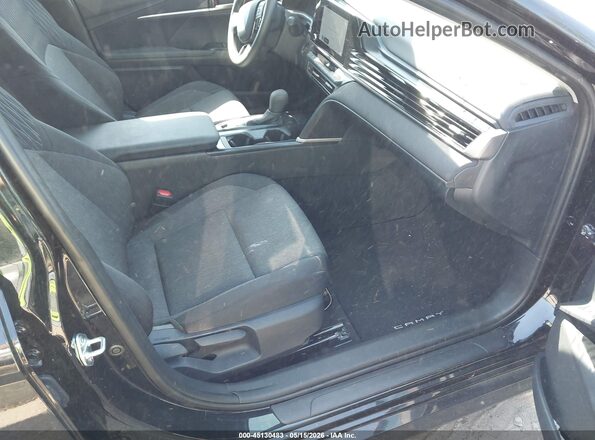 4T1DAACKXTU237749 2026 TOYOTA CAMRY Black Սալոնի դիմացի տեսք