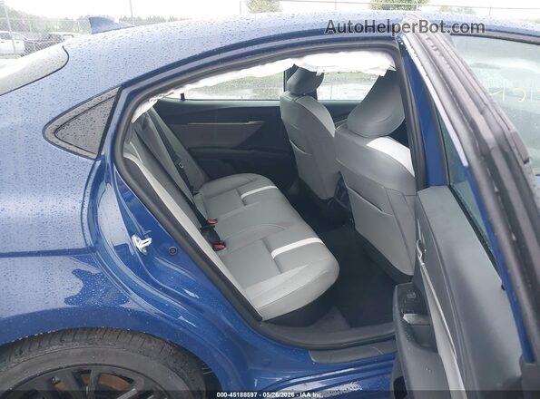 4T1DAACKXTU303880 2026 TOYOTA CAMRY Blue Vista de la etiqueta del VIN