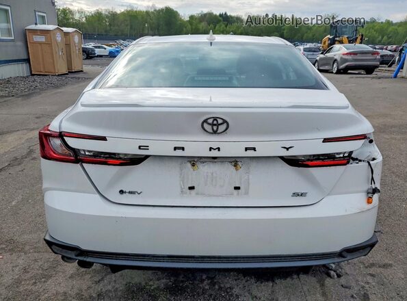 4T1DAACKXTU696716 2026 TOYOTA CAMRY White Vista trasera