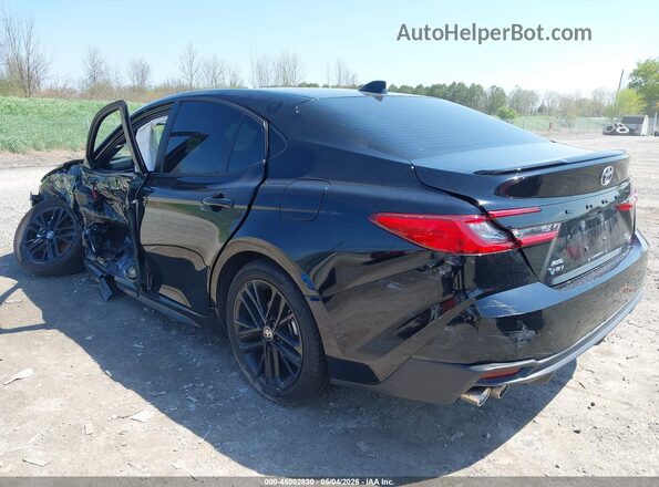 4T1DBADK0SU035366 2025 TOYOTA CAMRY Black უკანა მარცხენა