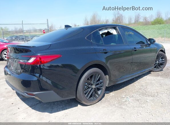 4T1DBADK0SU035366 2025 TOYOTA CAMRY Black უკანა მარჯვენა