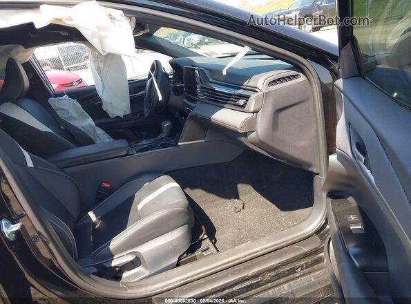 4T1DBADK0SU035366 2025 TOYOTA CAMRY Black წინა სალონის ხედი