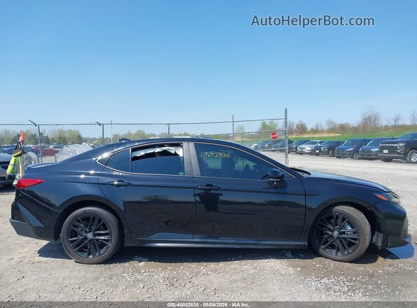 4T1DBADK0SU035366 2025 TOYOTA CAMRY Black უკანა სალონის ხედი