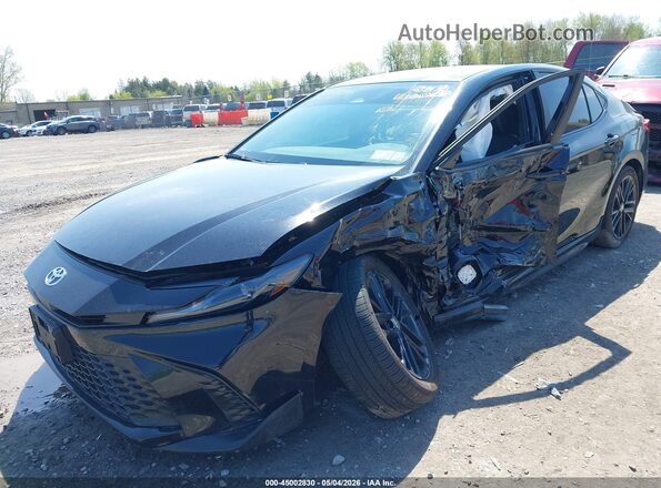 4T1DBADK0SU035366 2025 TOYOTA CAMRY Black წინა ხედი