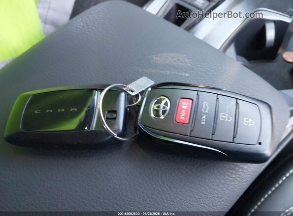 4T1DBADK0SU035366 2025 TOYOTA CAMRY Black წინა პანელის ხედი