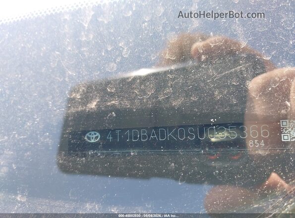 4T1DBADK0SU035366 2025 TOYOTA CAMRY Black ძრავის განყოფილების ხედი
