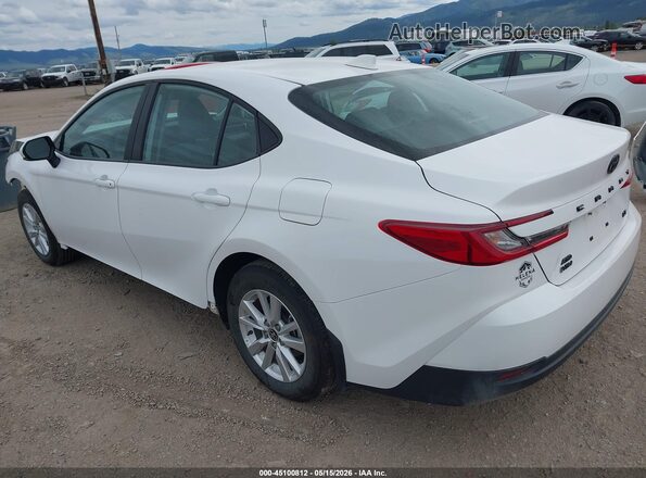 4T1DBADK0TU547744 2026 TOYOTA CAMRY White Հետևի ձախ