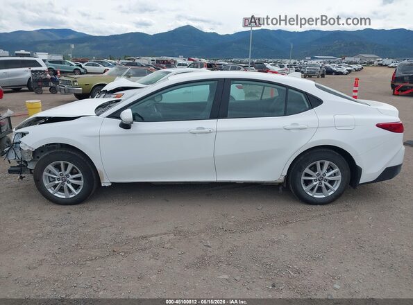 4T1DBADK0TU547744 2026 TOYOTA CAMRY White 