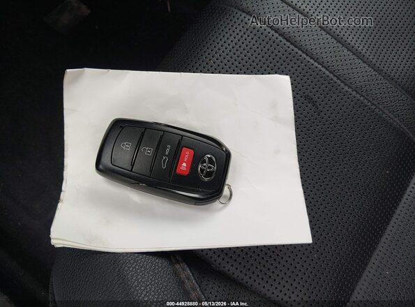 4T1DBADK1SU013649 2025 TOYOTA LE Gray Vista del salpicadero