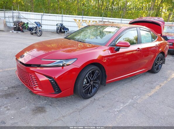4T1DBADK2SU011781 2025 TOYOTA CAMRY Red 