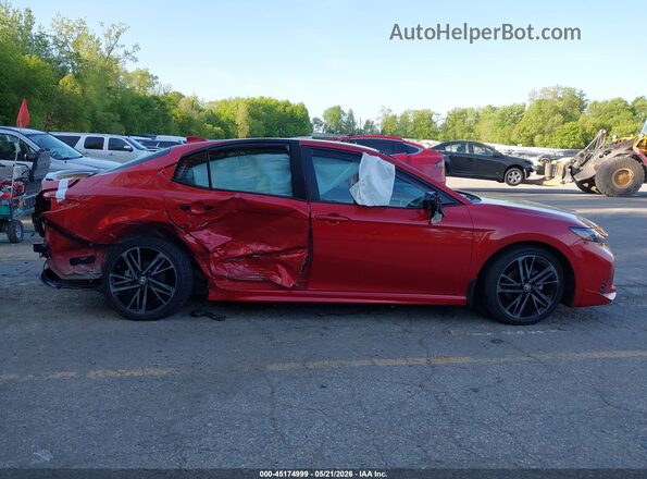 4T1DBADK2SU011781 2025 TOYOTA CAMRY Red 