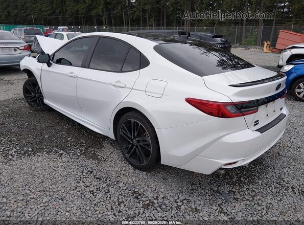 4T1DBADK2SU501749 2025 TOYOTA CAMRY Белый Задняя левая четверть