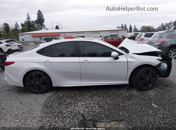4T1DBADK2SU501749 2025 TOYOTA CAMRY Белый Панорамный вид салона 360°