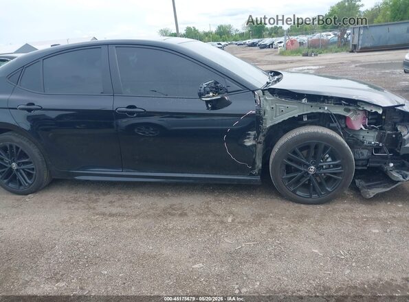 4T1DBADK4SU507245 2025 TOYOTA CAMRY Черный Вид задней части салона