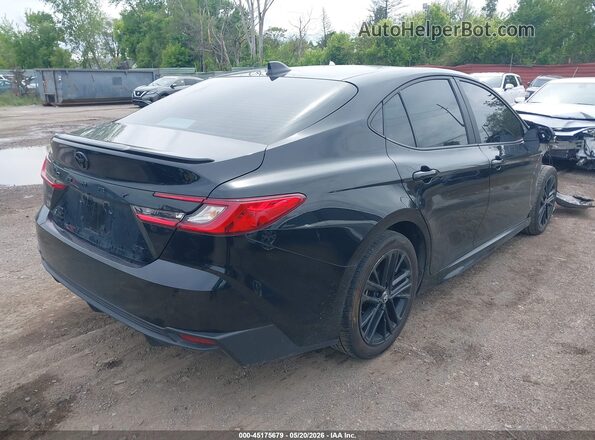4T1DBADK4SU507245 2025 TOYOTA CAMRY Черный Задняя правая четверть