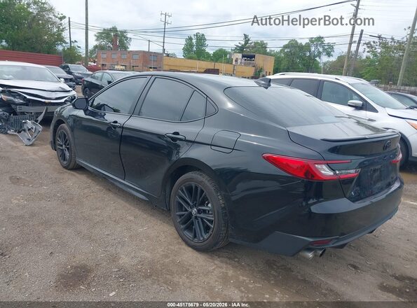 4T1DBADK4SU507245 2025 TOYOTA CAMRY Черный Задняя левая четверть