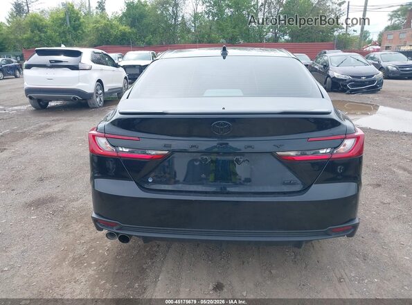 4T1DBADK4SU507245 2025 TOYOTA CAMRY Черный 