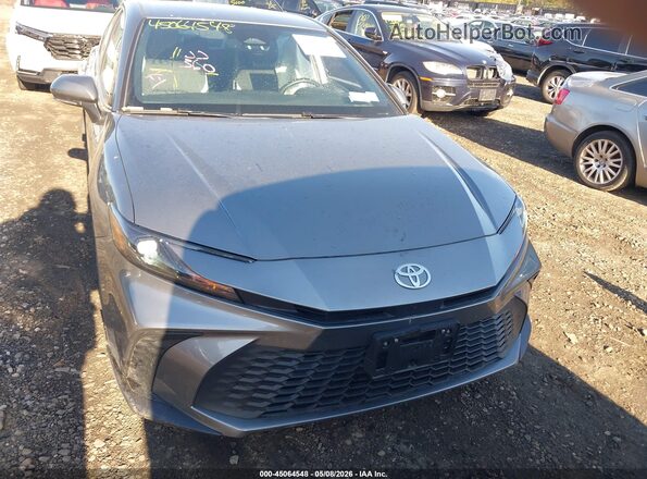 4T1DBADK4SU510078 2025 TOYOTA CAMRY Gray 