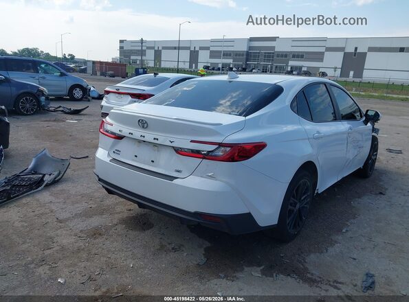 4T1DBADK7SU519468 2025 TOYOTA CAMRY White Rear right