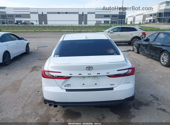 4T1DBADK7SU519468 2025 TOYOTA CAMRY White 